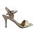 (A2168-28994) Sandália Salto Fino  Off White - Imagem 1