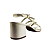 (4671-90185) Sandália Tachas Off White - Imagem 3