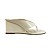 (4661-91260S) Sandália Tira Larga Off White - Imagem 1