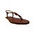 (420 C348) Sandália Rasteira Detalhes  Whisky - Imagem 2