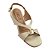 (8453-91134) Sandália Salto Bloco Detalhe  Off White - Imagem 4
