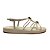 (8432-90285) Flatform Tiras E Detalhes Off White - Imagem 1