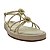 (8432-90285) Flatform Tiras E Detalhes Off White - Imagem 2