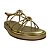 (8432-90285) Flatform Tiras E Detalhes Ouro Light - Imagem 2