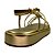 (8432-90285) Flatform Tiras E Detalhes Ouro Light - Imagem 3
