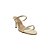 (8447-89652) Tamanco Minimalista Salto Fino Off White - Imagem 2