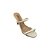 (8447-89652) Tamanco Minimalista Salto Fino Off White - Imagem 4