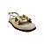 (4136Te) Flatform Aplicações Douradas Off White - Imagem 2