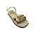 (4136Te) Flatform Aplicações Douradas Off White - Imagem 4