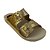 (Tn110) Papete Tiras Fivelas Ouro Light - Imagem 4
