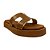 (Zx2410) Flatform Com Tira Em H  Ambar - Imagem 2