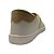 (28048Sd) Tênis Feminino Casual Detalhe Lateral Off White - Imagem 3