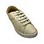 (28048Sd) Tênis Feminino Casual Detalhe Lateral Off White - Imagem 4