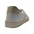 (33008Sd) Tênis Feminino Duas Faixas Laterais Branco/Off - Imagem 3