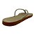 (Rv2416) Chinelo Tira Pedras Brilhosas Ouro Light - Imagem 3