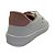 (33017Sd) Tênis Feminino Com Detalhes Decorativos E Design Moderno Branco - Imagem 3