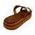 (1651Th5) Flatform Tachas Metalizadas Ouro Light - Imagem 3