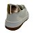 (26053Sd) Tênis Feminino Casual  Branco/Ouro Light - Imagem 3