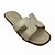 (Pe2410) Rasteira Tira Em Formato De H Off White - Imagem 2