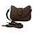 (Lk3010) Kit Bolsa Feminina 2 Peças Alça Transversal Ajustável Moderna Elegante Cafe - Imagem 3