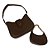 (Lk3010) Kit Bolsa Feminina 2 Peças Alça Transversal Ajustável Moderna Elegante Cafe - Imagem 6