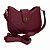 (Lk3010) Kit Bolsa Feminina 2 Peças Alça Transversal Ajustável Moderna Elegante Bordo - Imagem 3
