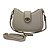 (Lk3010) Kit Bolsa Feminina 2 Peças Alça Transversal Ajustável Moderna Elegante Off White - Imagem 3