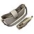 (Lk3010) Kit Bolsa Feminina 2 Peças Alça Transversal Ajustável Moderna Elegante Off White - Imagem 4