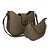 (Lk3010) Kit Bolsa Feminina 2 Peças Alça Transversal Ajustável Moderna Elegante Caqui - Imagem 2