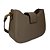 (Lk3010) Kit Bolsa Feminina 2 Peças Alça Transversal Ajustável Moderna Elegante Caqui - Imagem 5