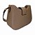 (Lk3010) Kit Bolsa Feminina 2 Peças Alça Transversal Ajustável Moderna Elegante Bege - Imagem 5