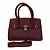 (Lk3122) Bolsa Média Estruturada Com Alça Removível Ajustável E Fecho Em Fivela Bordo - Imagem 3
