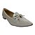 (8117-16524) Sapatilha Bico Fino Matelassê Laço  Off White - Imagem 2