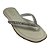 (Ue2596) Rasteira Com Tiras Em Strass Off White - Imagem 3