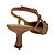 (5081-10485) Scarpin Slingback Fivela Metalizada Capuccino - Imagem 3