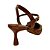 (5304-11962) Scarpin Slingback Vazado Tachas Caramelo - Imagem 3