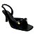 (5432-12626) Scarpin Slingback Laço Frontal Preto - Imagem 2