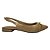 (79082) Sapatilha Slingback Detalhe Dourado Bistro - Imagem 1