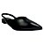(79060) Sapatilha Slingback Bico Fino Preto - Imagem 2