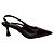 (5304-11507) Scarpin Salto Fino Preto - Imagem 1
