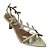 (1577661) Sandália Salto Taça Bico Folha Off White - Imagem 4