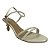 (7157-21184) Sandália Salto Taça Com Detalhes Esferas Metalizadas Off White - Imagem 2