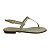 (An1492) Sandália Rasteira Minimalista Tiras Finas  Off White - Imagem 1