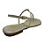(An1492) Sandália Rasteira Minimalista Tiras Finas  Off White - Imagem 3