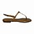 (An1492) Sandália Rasteira Minimalista Tiras Finas  Bronze - Imagem 1