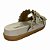(40126-100) Papete Com Fivelas E Aplicações De Spikes Off White - Imagem 3