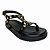 (40210-100) Papete Flatform Com Tiras Em T E Aplicações Metálicas Metal Preto - Imagem 2