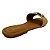 (Ue2663) Rasteira Slide Maxi Fivela Metalizada Ambar - Imagem 3