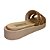 (Zx2594) Flatform Tira Cristais  Amendoa - Imagem 3