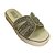 (Zx2594) Flatform Tira Cristais  Off White - Imagem 4